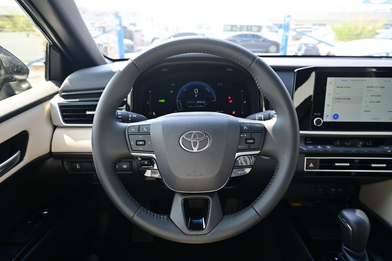 تويوتا كامري Toyota Camry LE Saudi 2.5L Hybrid, Model 2025, Color Black