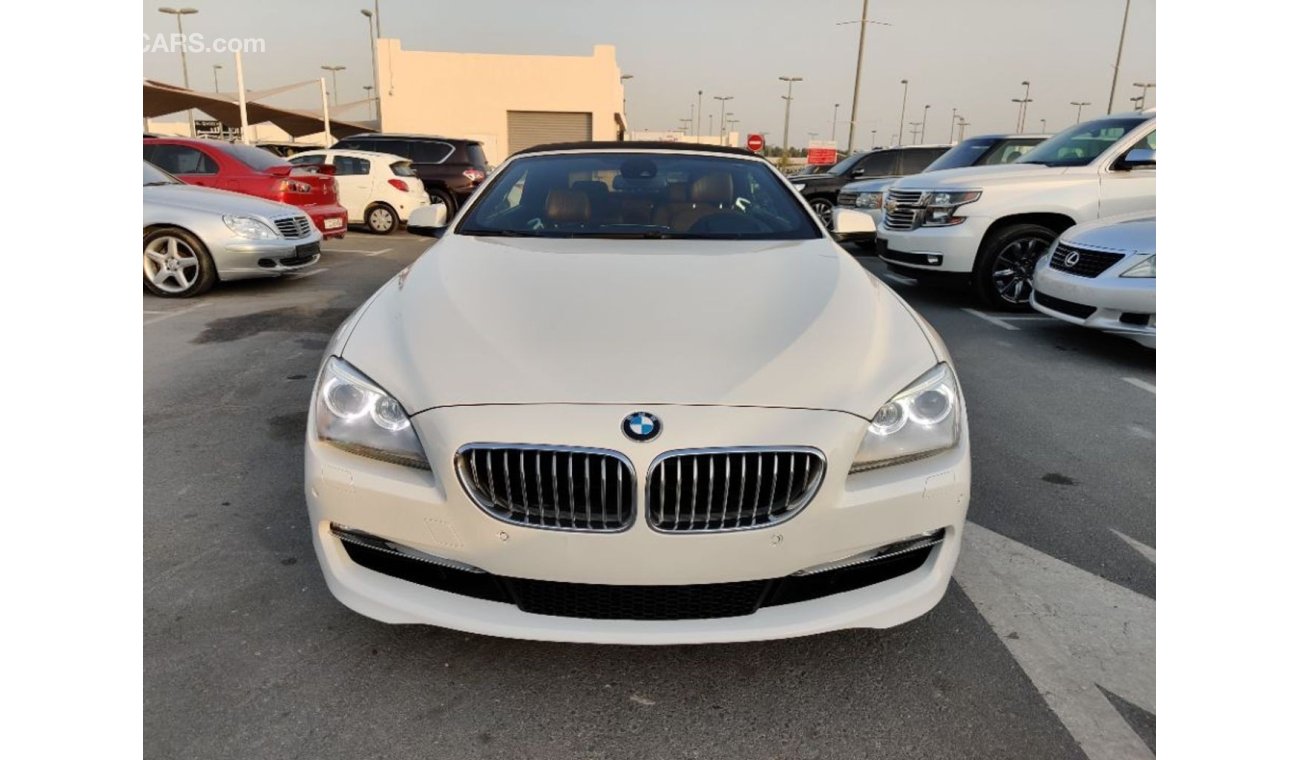 BMW 630i 2012  convertible full options American specs Clean title