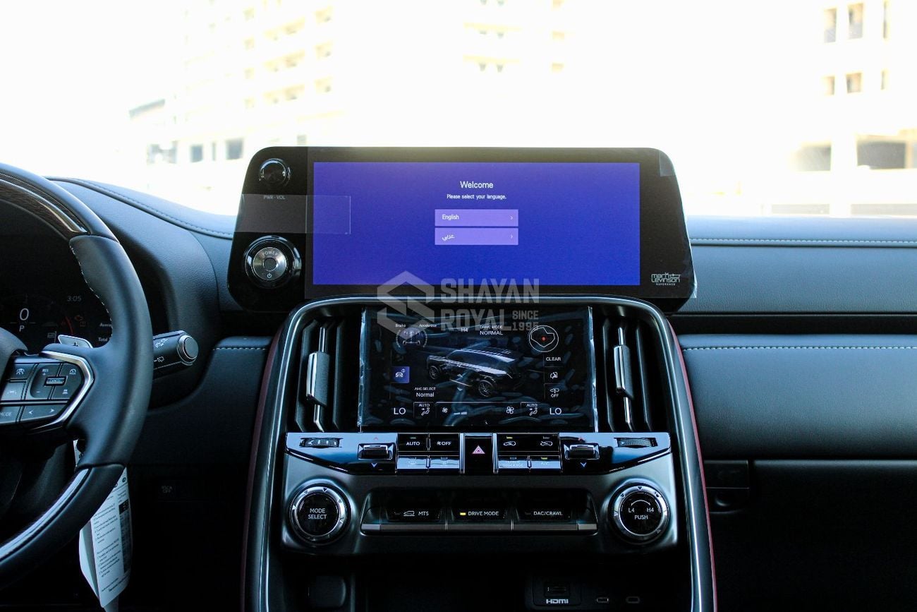 لكزس LX 700h 3.5L HEV TWIN TURBO V6 TURBO SPORT 7S MARK LEVINSON | AUTO PARKING, 2026MY