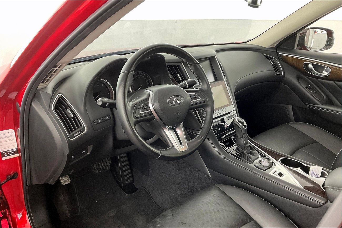 إنفينيتي Q50 Premium / Luxe | شامل الضمان | 0 ﺪﻔﻋﺓ ﺃﻮﻟﻯ