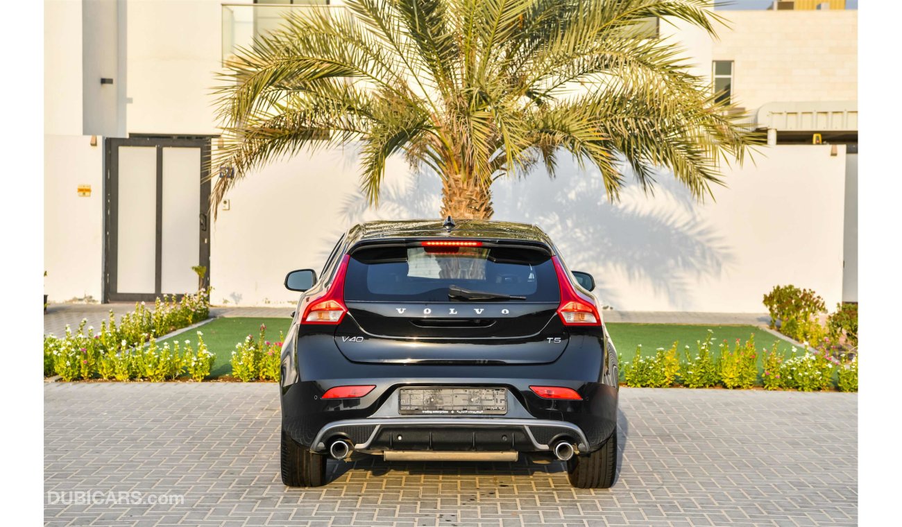 Volvo V40 T5 R-Design - AED 1,155 Per Month - 0% DP