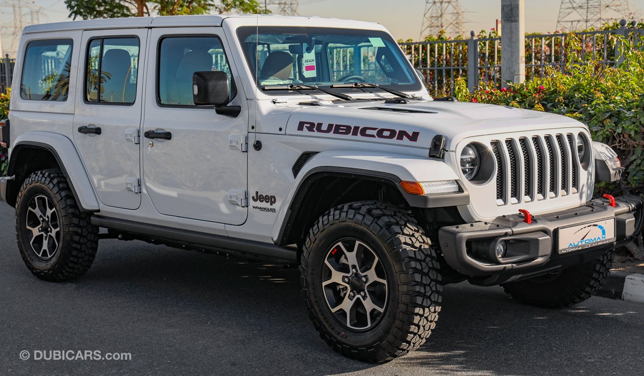 Jeep Wrangler Unlimited Rubicon V6 3.6L , GCC , 2021 , 0Km , W/3 Yrs or 60K Km WNTY @Official Dealer