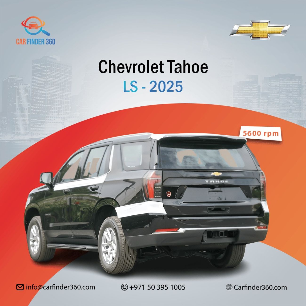 Chevrolet Tahoe LS 5.3L RWD Chevrolet Tahoe LS V8 5.3L RWD - 2025 (Export)