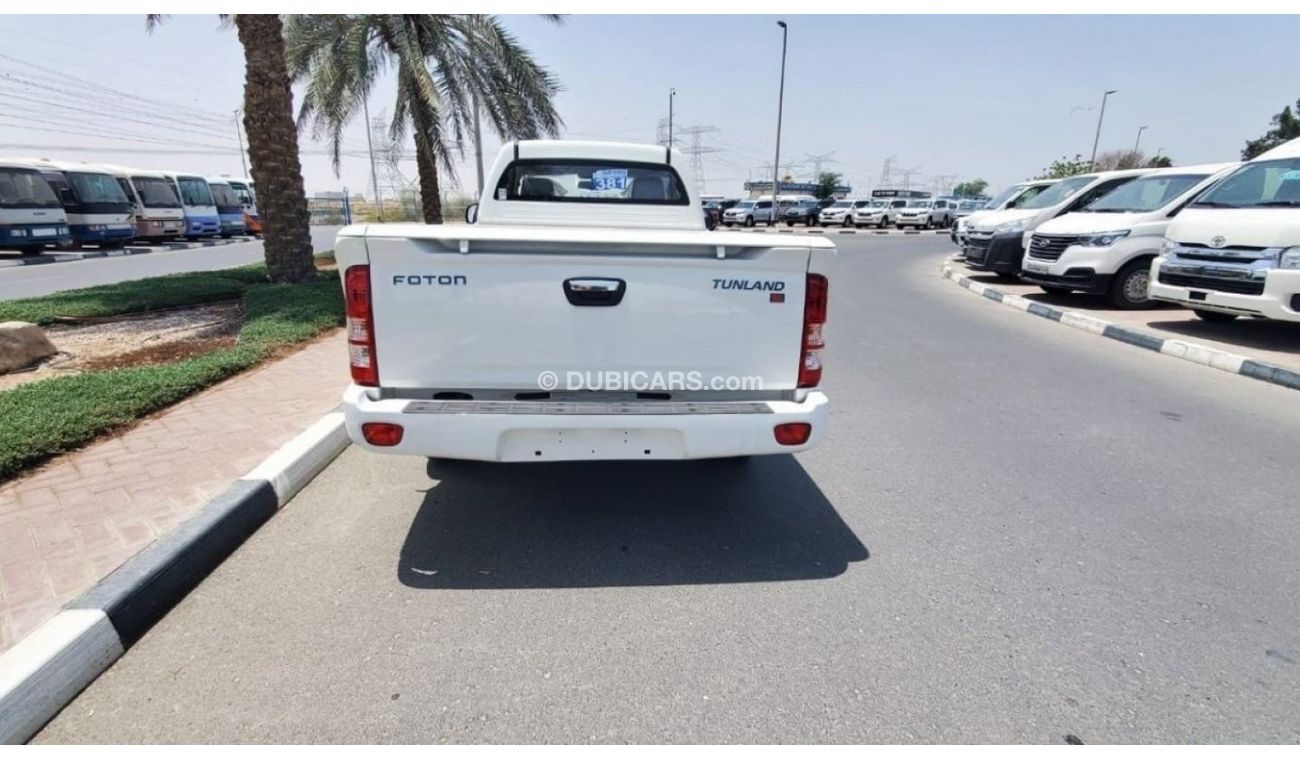 Foton Tunland FOTON TUNLAND SINGLE CABIN DIESEL MANUAL 2 SEATER 2022MY EXPORT