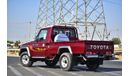 تويوتا لاند كروزر بيك آب 79 Single Cab LX-V V6 4.0l Petrol MT (Euro 4)