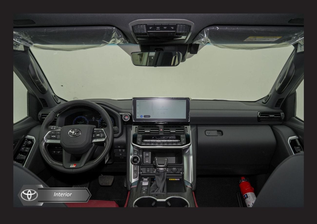 تويوتا لاند كروزر #Sl TOYOTA LAND CRUISER LC300 GR SPORT 3.5L TWIN TURBO HYBRID HI(i) A/T PTR Only Export
