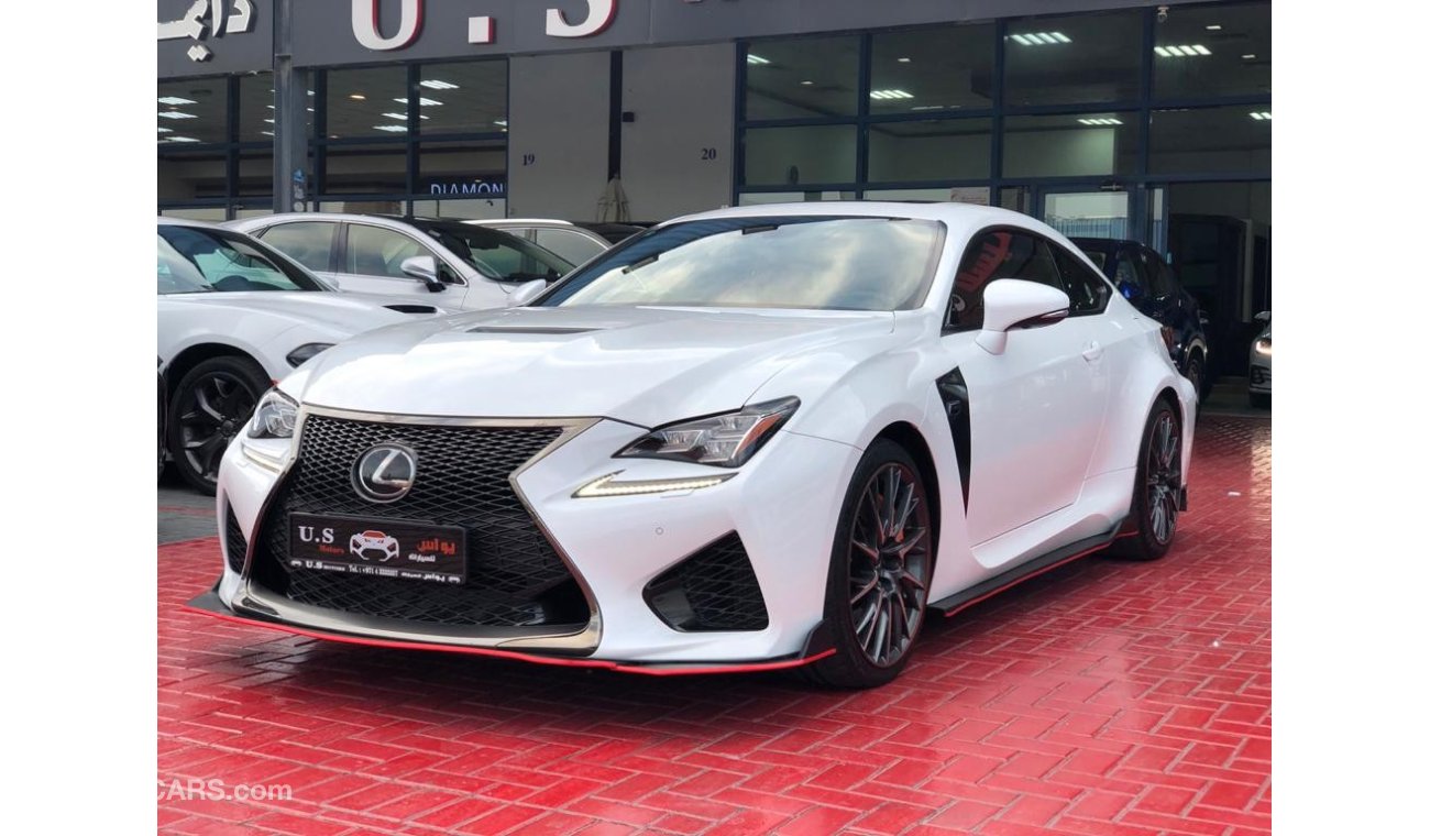 Lexus RC F GCC DEALERSHIP WARRANTY IN MINT CONDITION