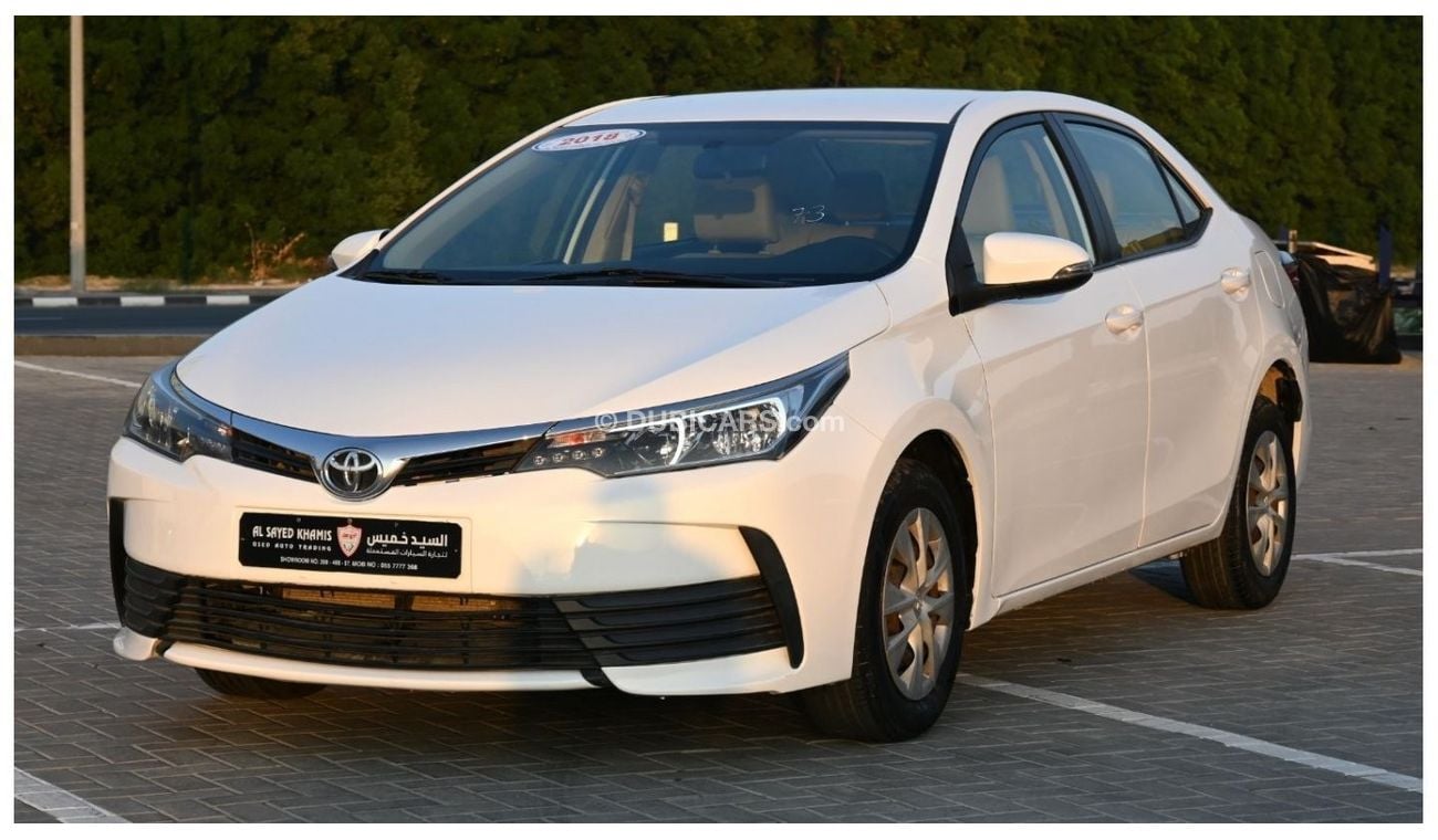 Toyota Corolla XLI 2018 GCC EXCELLENT CONDITION WITHOUT ACCIDENT