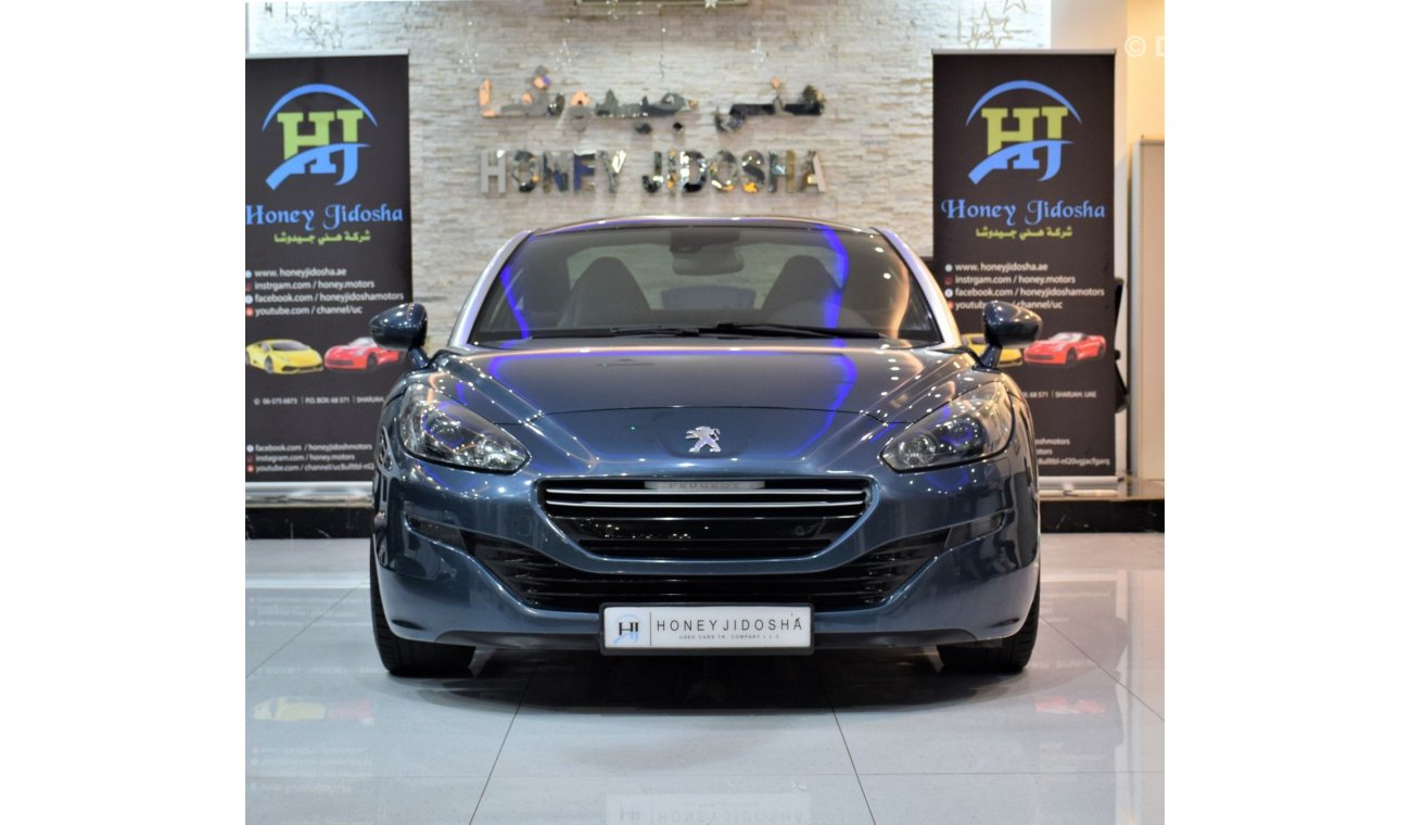 بيجو RCZ EXCELLENT DEAL for our Peugeot RCZ 2015 Model!! in Blue Color! GCC Specs