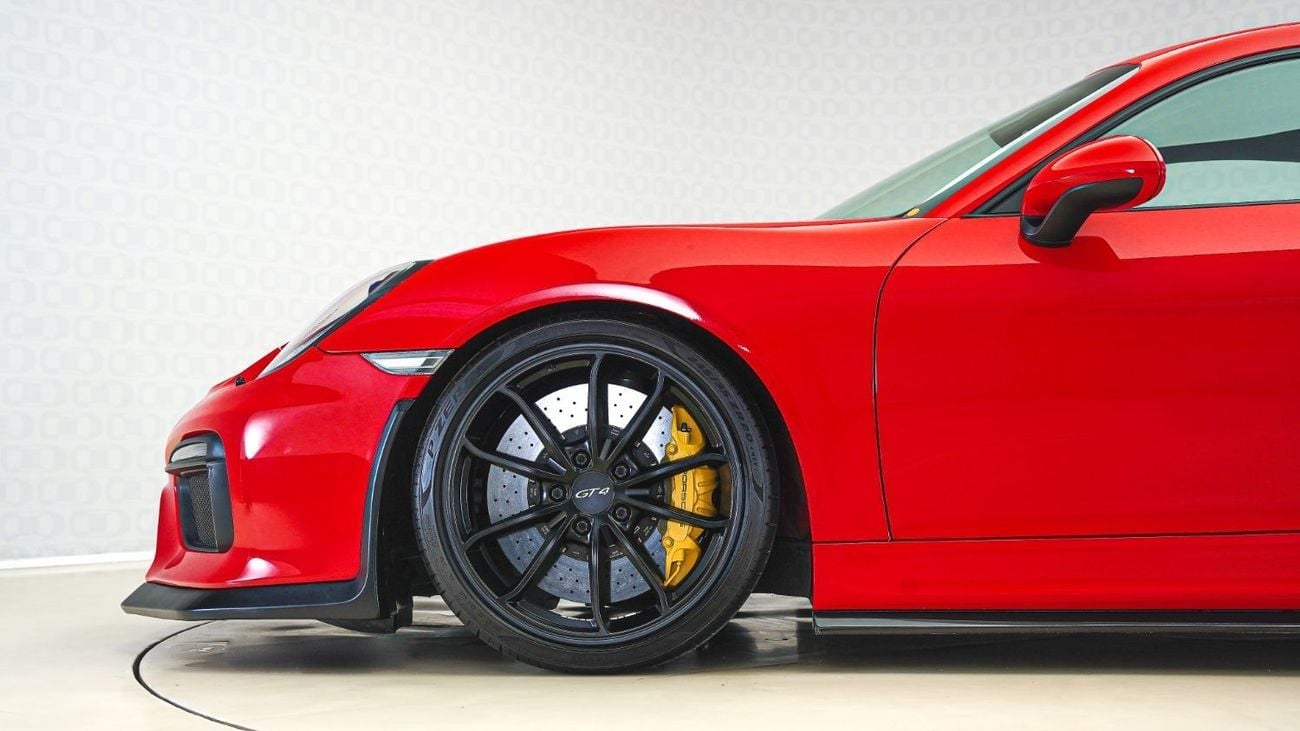 Porsche Cayman Cayman GT4 | AED 21,724 PM | Up to 3 Years Warranty Unlimited | GCC