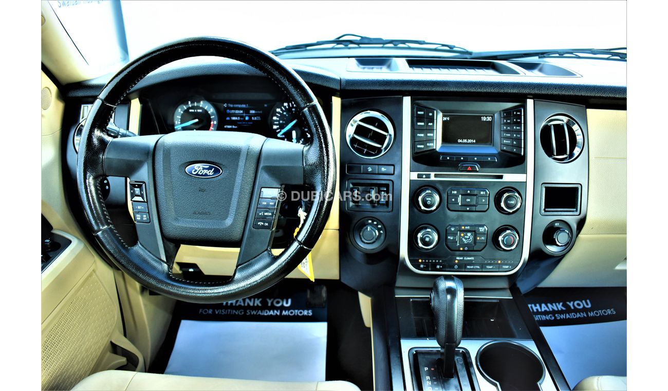 Ford Expedition 3.5L XL ECO BOOST 2016 GCC SPECS WITH DEALER WARRANTY