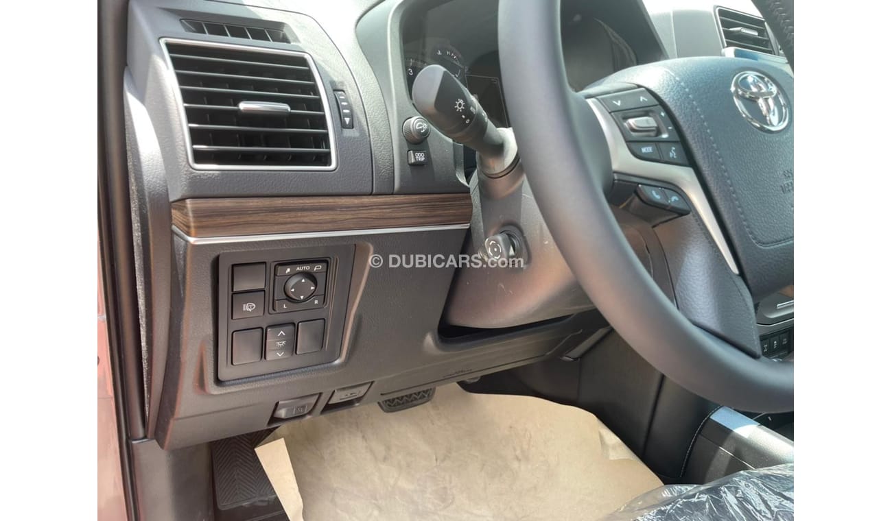 تويوتا برادو برادو ، VX ، 2.8 لتر ، ديزل ، موديل 2021 ، مع صندوق تبريد ، كاميرا خلفية ، حساسات للوقوف للتصدير فقط