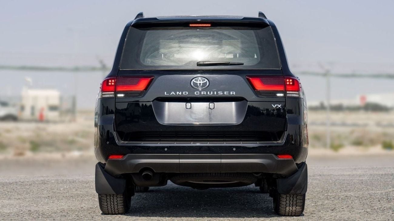 تويوتا لاند كروزر LC300 VX 3.5P AT MY2025 – BLACK