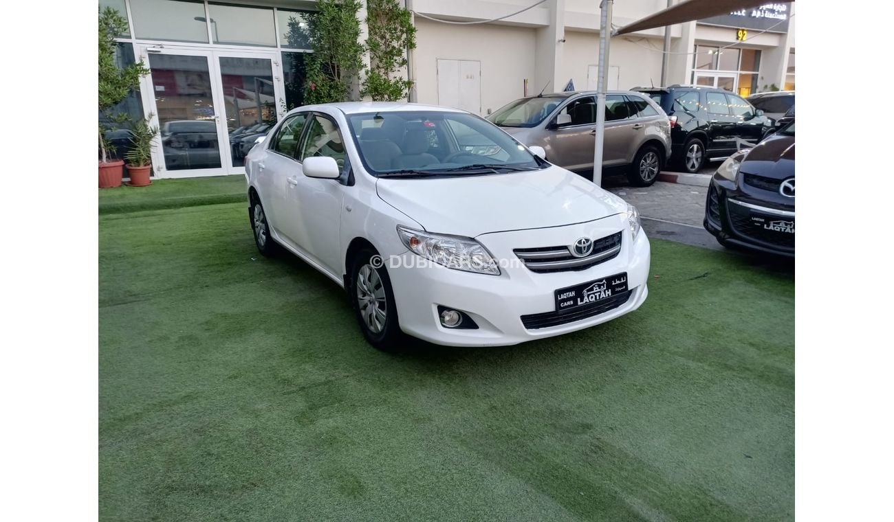 Toyota Corolla Toyota Corolla 2013 model Gulf 1600 CC, white inside beige, without accidents, Android screen, camer