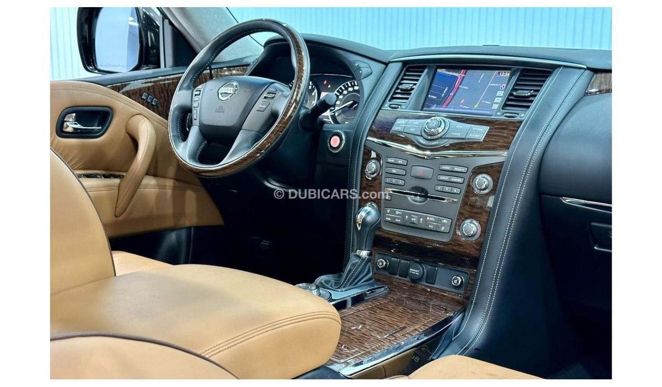 نيسان باترول 2016 Nissan Patrol LE Platinum V8, Warranty, Full Nissan Service History, Full Options, GCC