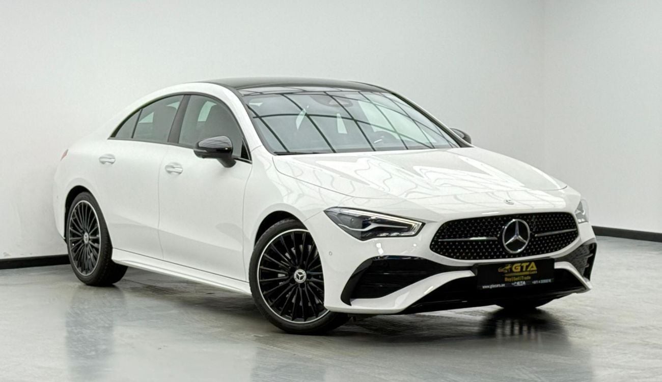 مرسيدس بنز CLA 250 Std 2.0L (221 HP) *Brand New* 2025 Mercedes-Benz CLA250 AMG, 5 Years MB Warranty, Delivery Kms, Full