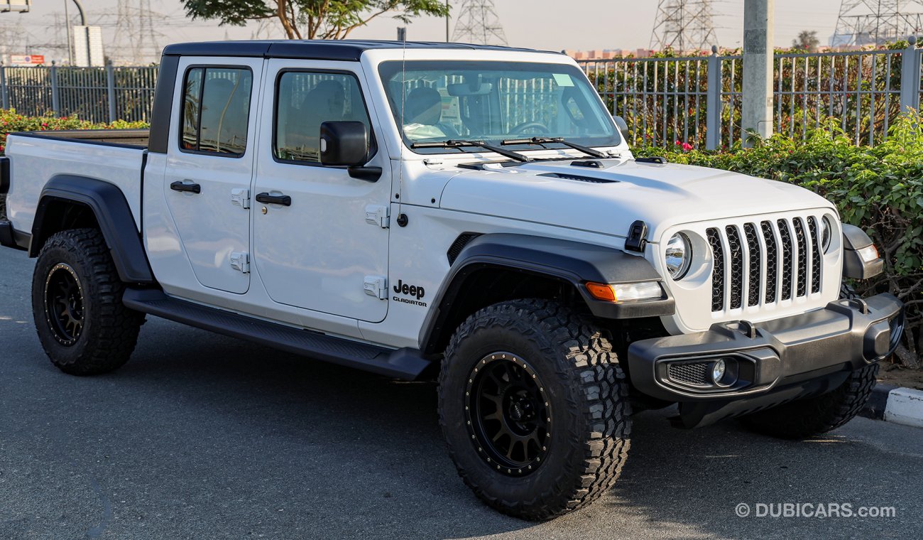 Jeep Gladiator 2020  Sport 4X4, 3.6L V6 GCC, 0km , W/ 3 Yrs or 100K km Warranty @ Official Dealer