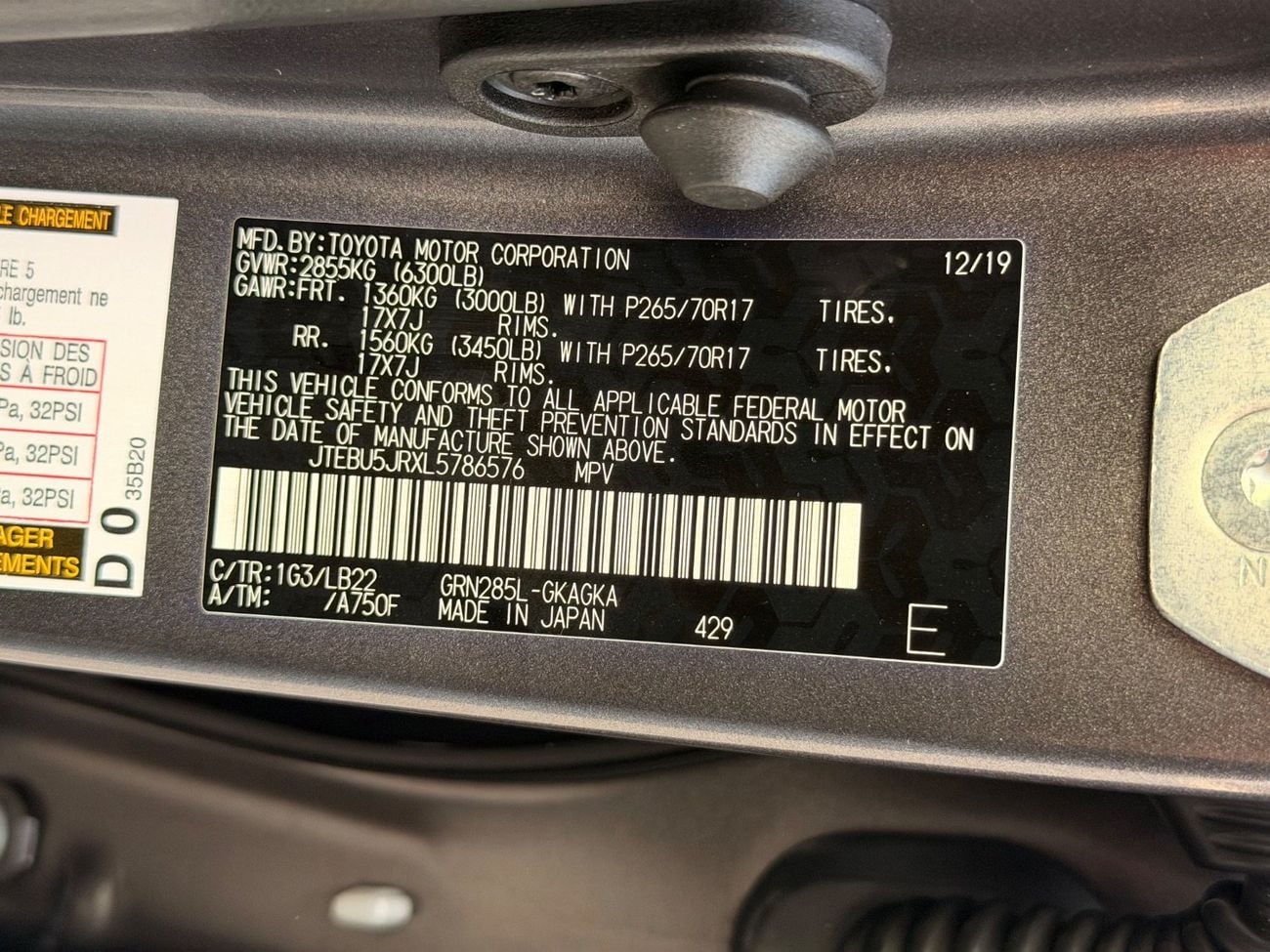 Toyota 4Runner LIMITED 4x4 FULL OPTIONS IMPORTED FROM USA