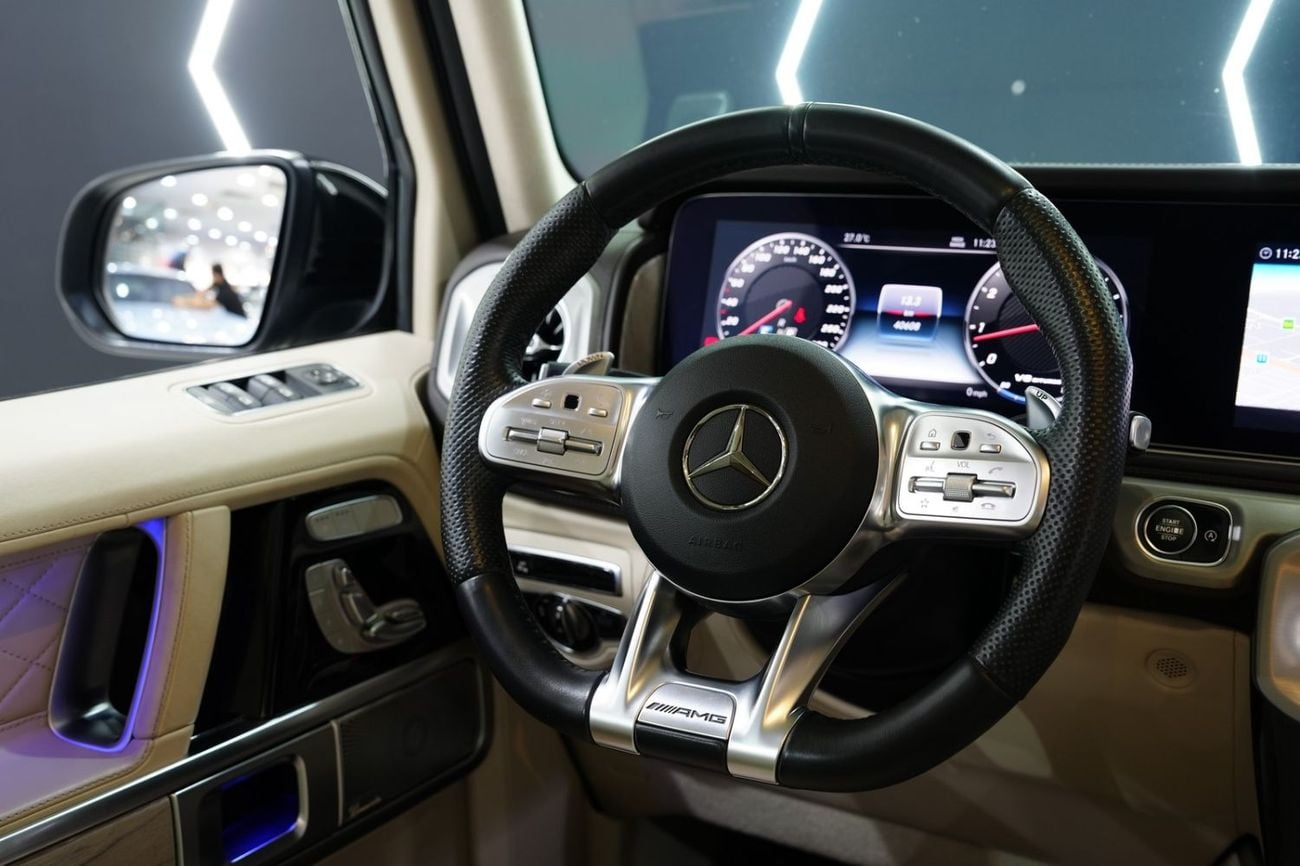 Mercedes Benz G63 AMG STD 2019 Mercedes-AMG G63 | Night Package | Wood Trim | Gargash Full Service History | GCC Specs!!