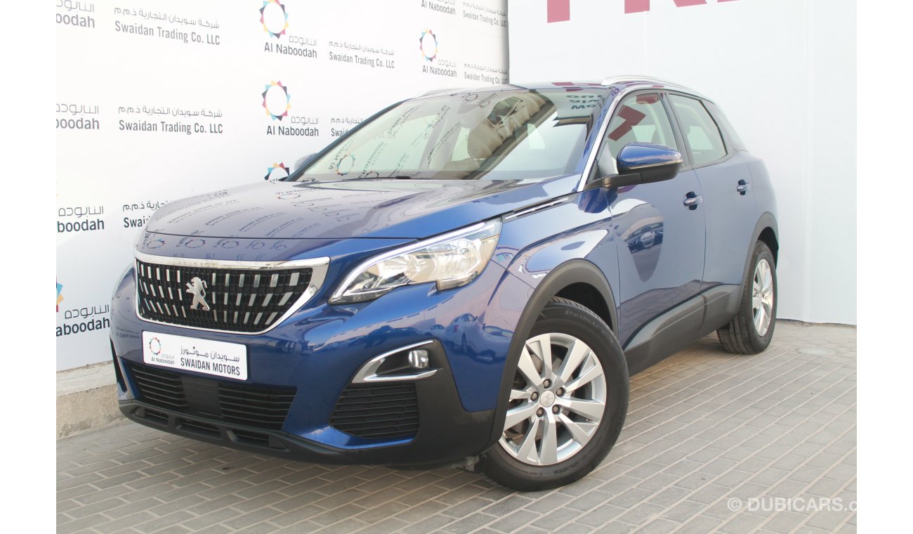 Peugeot 3008 1.6L ACTIVE 2018 GCC AGENCY WARRANTY