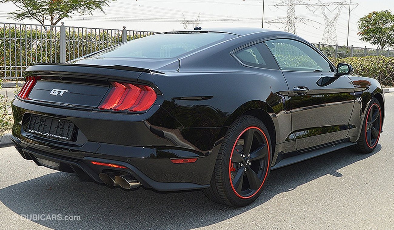 Ford Mustang 2019 GT Premium, 5.0 V8 GCC, 0km w/ 3Years or 100K km Warranty and 60K km Service at Al Tayer