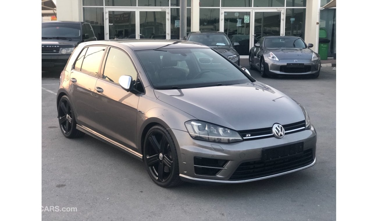 Volkswagen Golf Golf R model 2015 GCC car prefect condition full option low mileage sun  roof leather seats bac