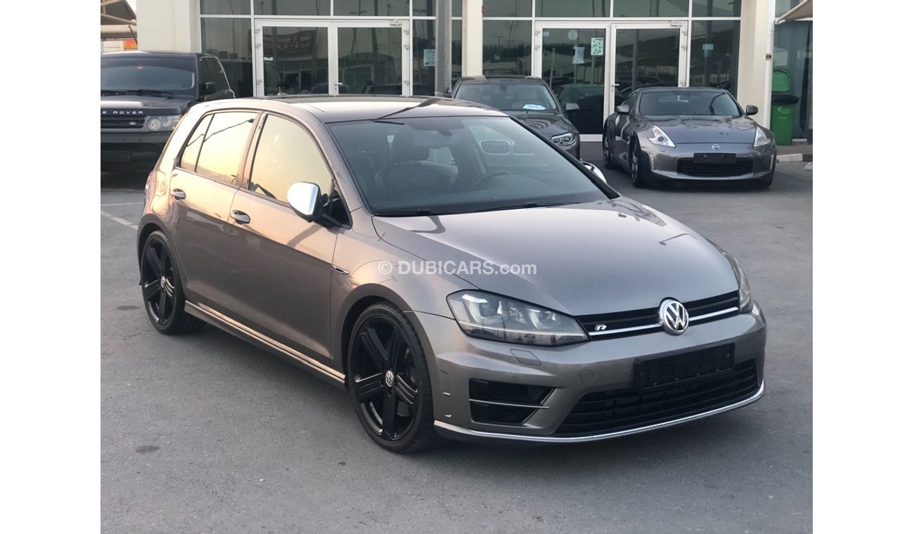 Volkswagen Golf Golf R model 2015 GCC car prefect condition full option low mileage sun  roof leather seats bac