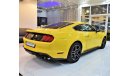 Ford Mustang EXCELLENT DEAL for our Ford Mustang 5.0 GT 2018 Model!! in Yellow Color! GCC Specs