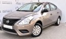 Nissan Sunny 1.5L S 2018 GCC SPECS DEALER WARRANTY