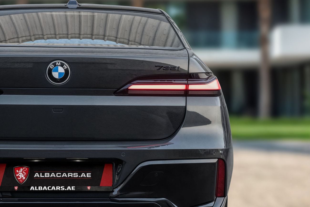 بي أم دبليو 735i 735i | 4,700 P.M | 0% Downpayment | BMW WARRANTY+SERVICE 2028 | ONE OWNER