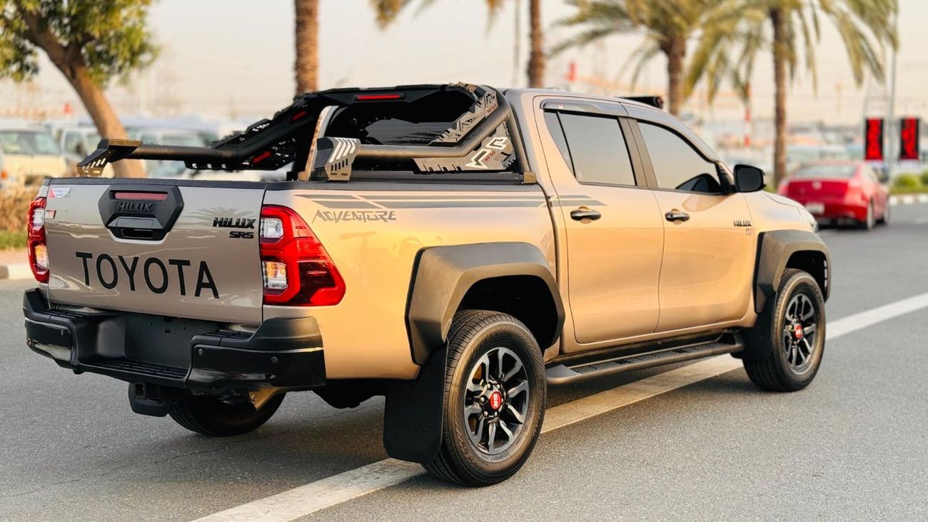 Toyota Hilux MODIFIED TO 2024 GR SPORT | AFTER MARKET SIDE FENDERS | 2.8L DIESEL | RHD | ELECTRIC SEAT | BACK CAM