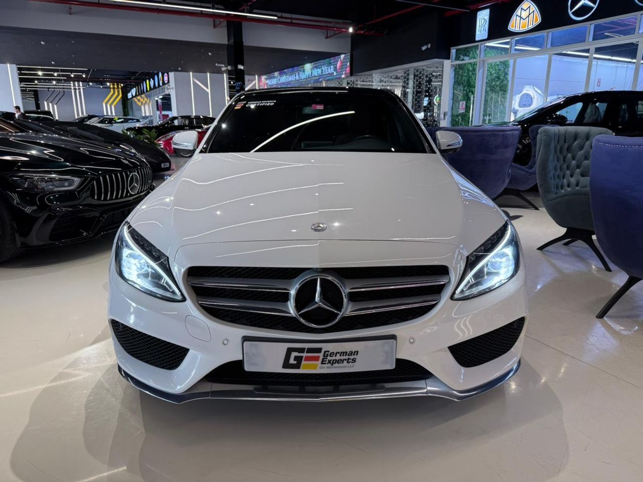 مرسيدس بنز C 200 2017 Mercedes-Benz C200 - GCC - Good Condition -Full service History available