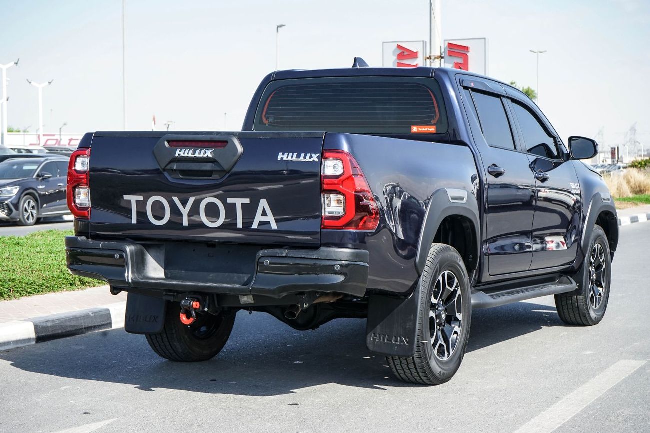 تويوتا هيلوكس The Toyota Hilux is a legendary, tough, and reliable mid-size body-on-frame pickup truck known for i