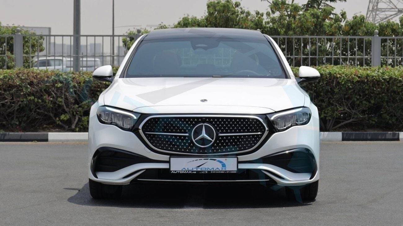مرسيدس بنز E200 AMG 2.0L RWD 2026 GCC 0Km With 2 Years Unlimited Mileage Warranty @Official Dealer