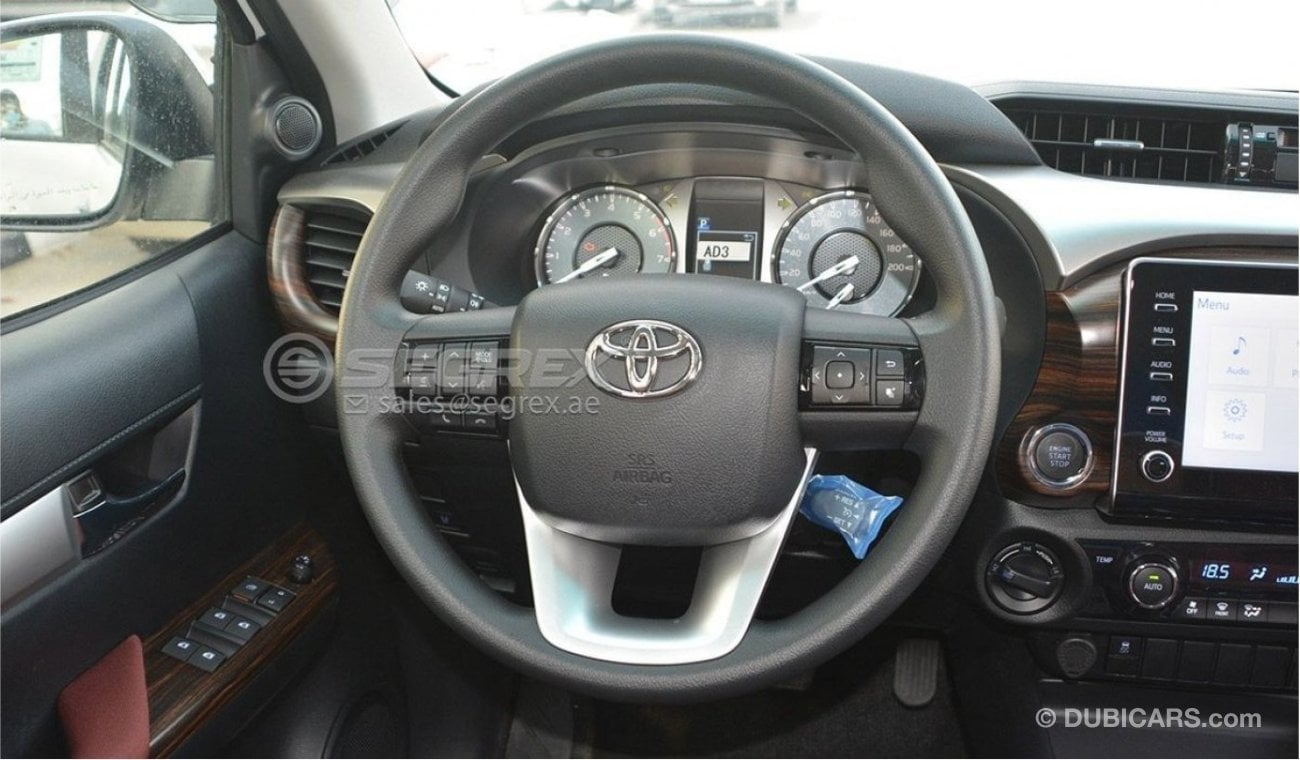 Toyota Hilux DC 2.7L 4x4 6AT Steel wide,CAM, FAC,Cool Bx,INER, S.KECRC,B-LY, EXPORT