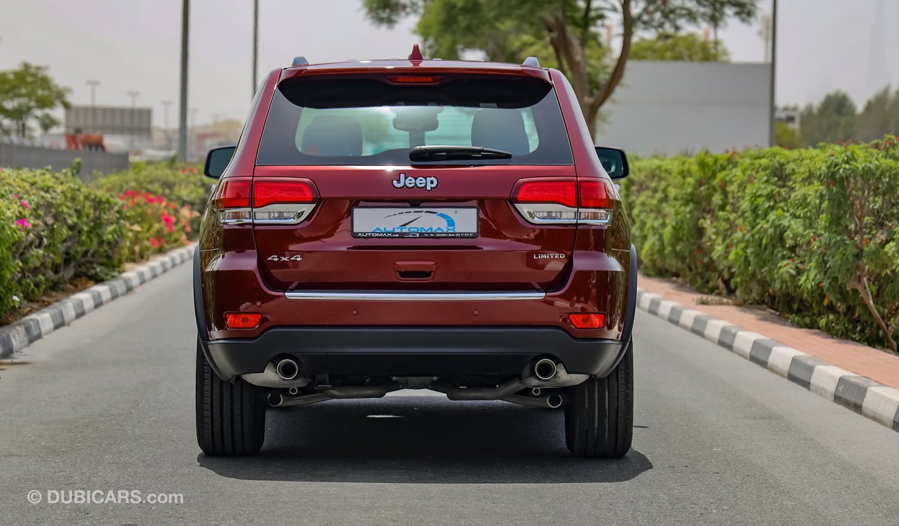 Jeep Grand Cherokee Limited V6 3.6L , 0Km , GCC , 2021 , W/3 Yrs or 60K Km WNTY @Official Dealer