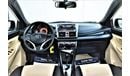 Toyota Yaris 1.3L SE HATCHBACK 2017 GCC DEALER WARRANTY