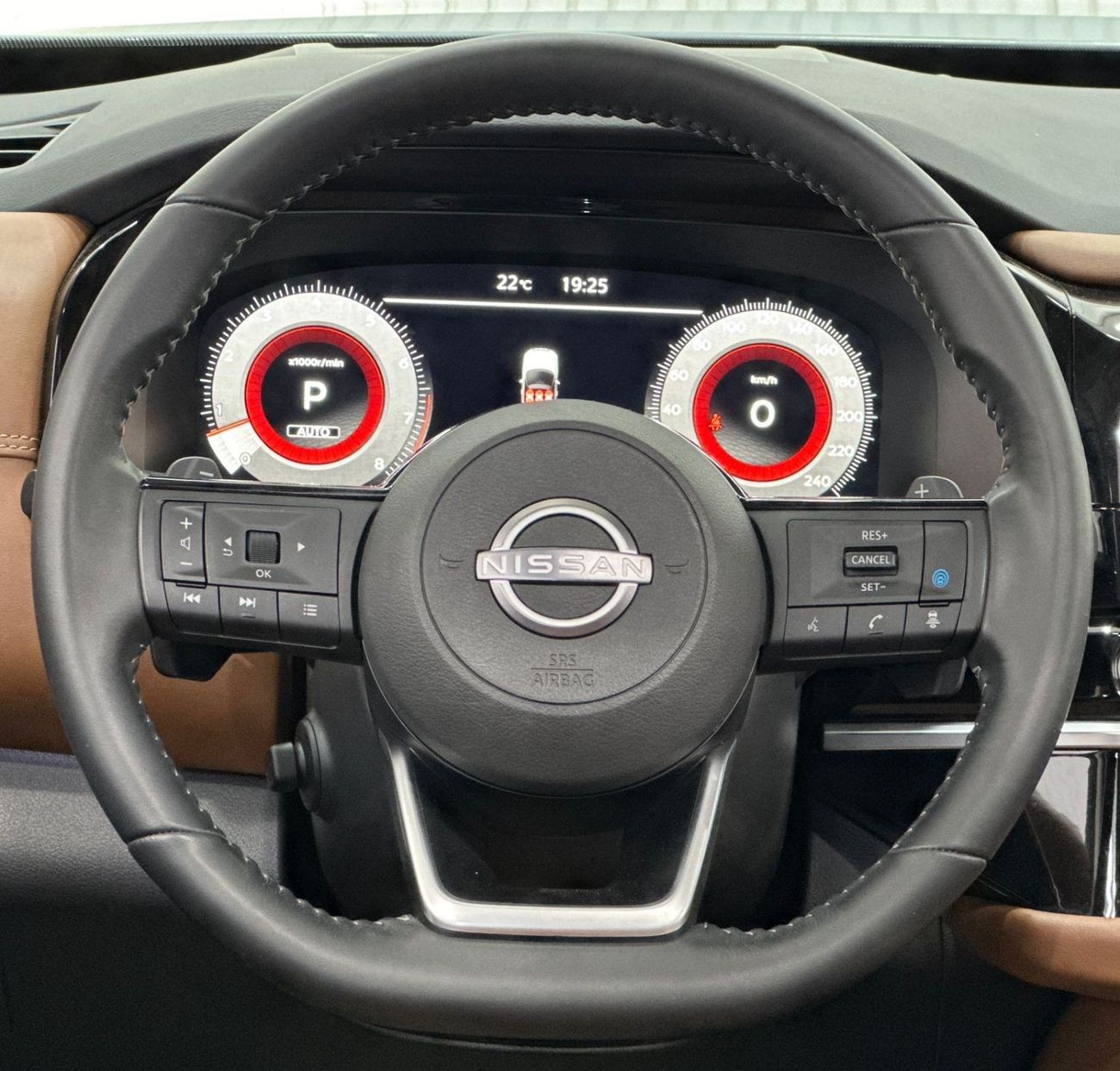 نيسان باثفايندر 2022 Nissan Pathfinder SL, Oct 2027 Nissan Warranty, Oct 2025 Nissan Service Pack, Full Options, GCC