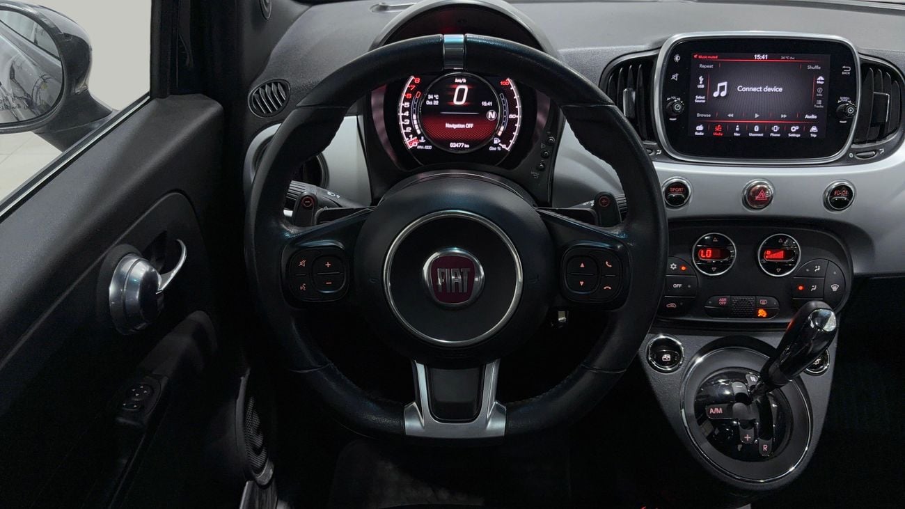 Fiat 500 LOUNGE 2022 | AED 590/Month | 0 DP | 30 Day Return | Warranty | Service History