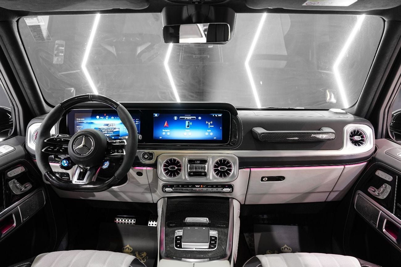 مرسيدس بنز G 63 AMG 4MATIC SUV Double Night Package, G Manufaktur, Rear Entertainment, Dealer Warranty + Service!!