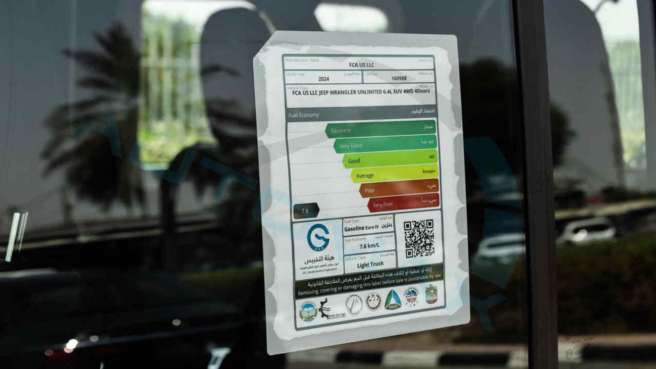 جيب رانجلر (For Export , НА ЭКСПОРТ) RUBICON 392 ( Final Edition ) V8 6.4L GCC 2024 Без пробега