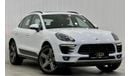 Porsche Macan 2017 Porsche Macan S, Warranty, Full Service History, Full Options, Low Kms, GCC