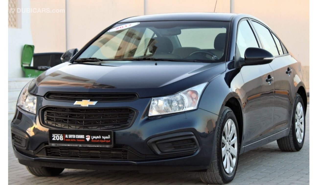 Chevrolet Cruze Chevrolet Cruze 2017 GCC in excellent condition without accidents, very clean from inside and outsid