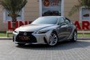 Lexus IS300 Premier Lexus IS300 2021 GCC under Warranty with Flexible Down-Payment/ Flood Free.