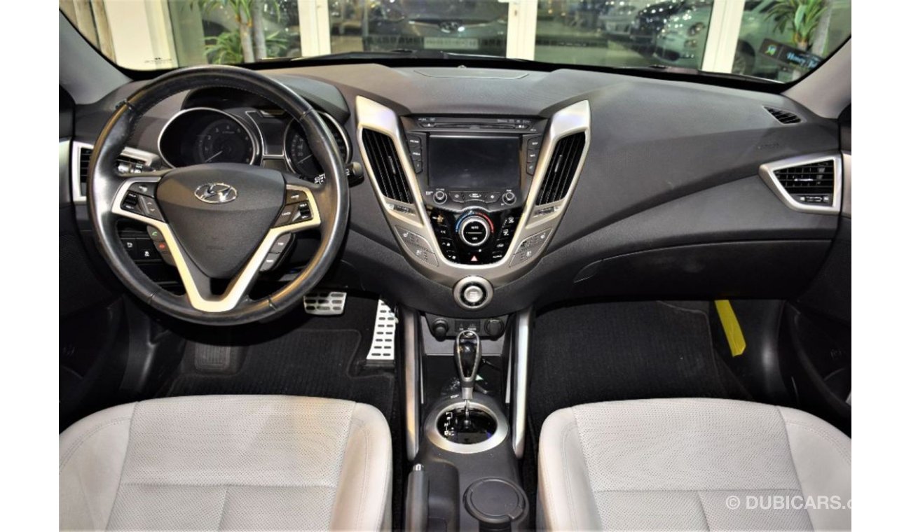 هيونداي فيلوستر ORIGINAL PAINT ( صبغ وكاله ) Hyundai Veloster 2015 Model!! in Grey Color! GCC Specs