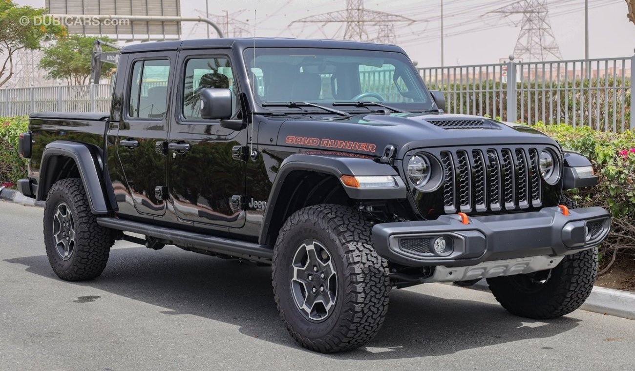 Jeep Gladiator Sand Runner 4X4 , V6 3.6L , GCC , 2022 , 0Km , W/3 Yrs or 60K Km WNTY @Official Dealer "WHITE FRIDAY