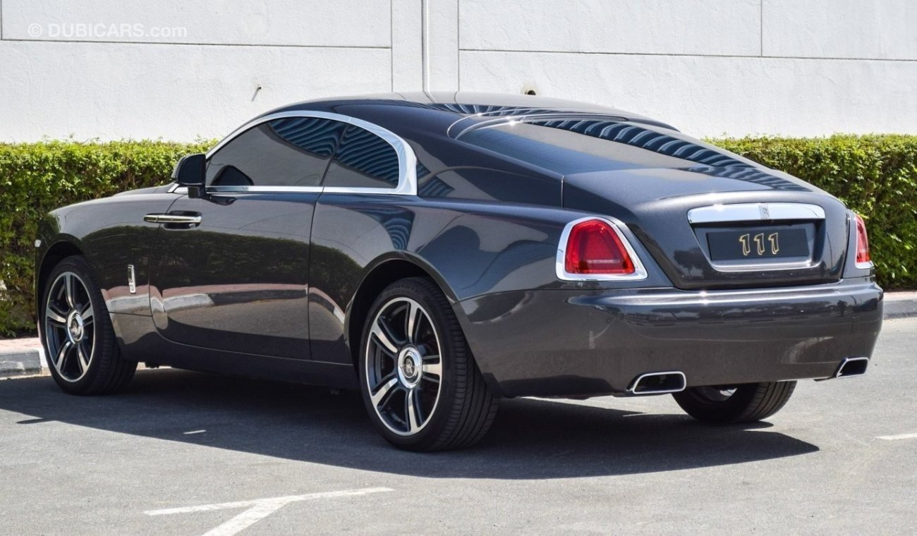 Rolls-Royce Wraith / 1 Year Warranty / Service Contract / GCC Specifications