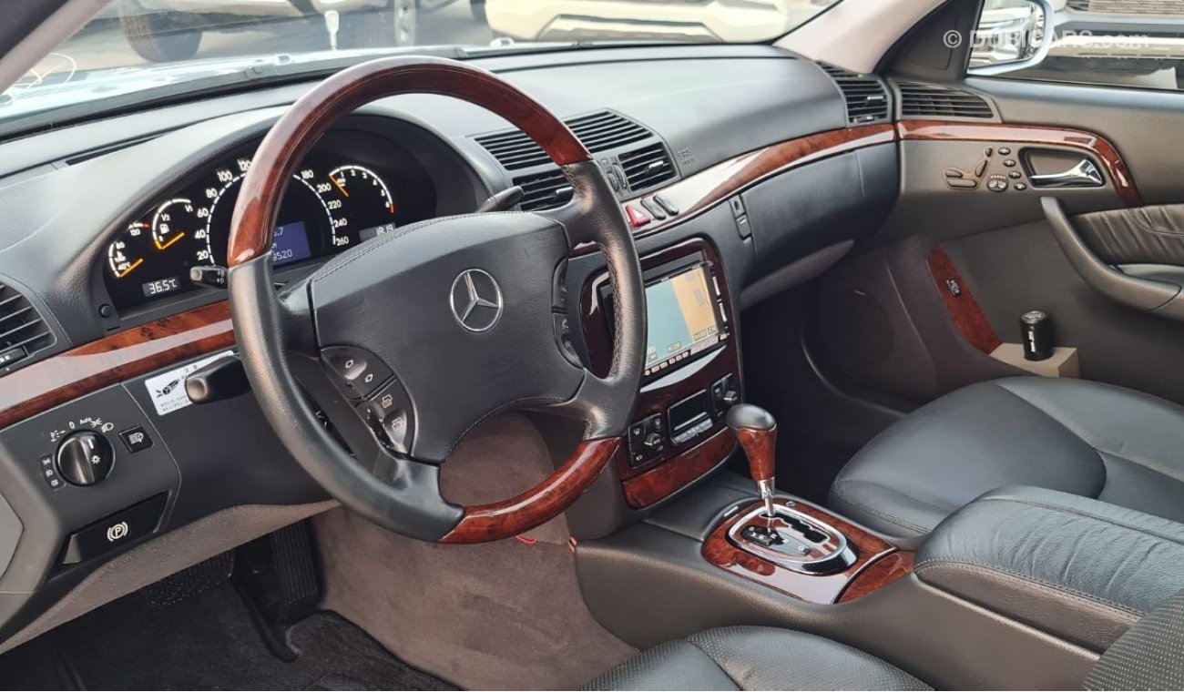 Mercedes-Benz S 500 Mercedes S500, imported from Japan, 2003 model, the highest distinction