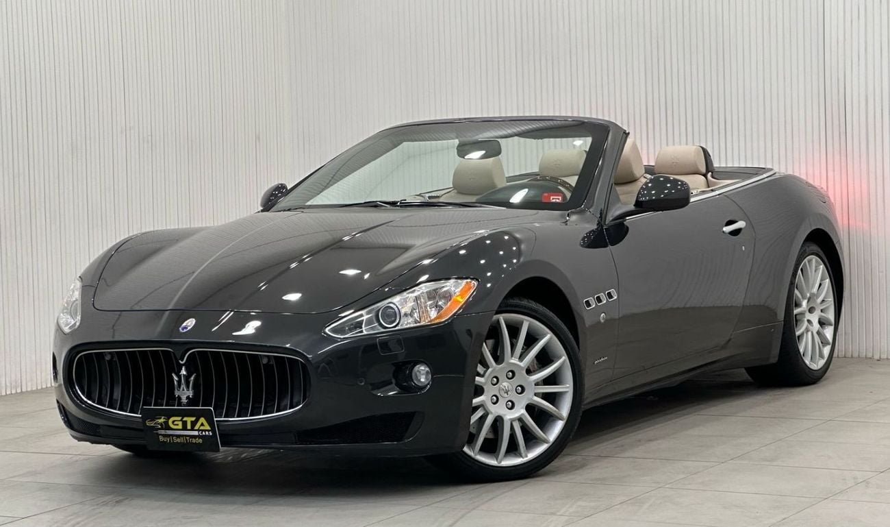 Maserati GranCabrio 2011 Maserati GranCabrio, Full Service History, GCC