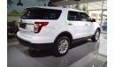 Ford Explorer XLT Explorer | V6 Engine | 3.5L | Full Option | Gcc Specs | Excellent Condition | Single Owner